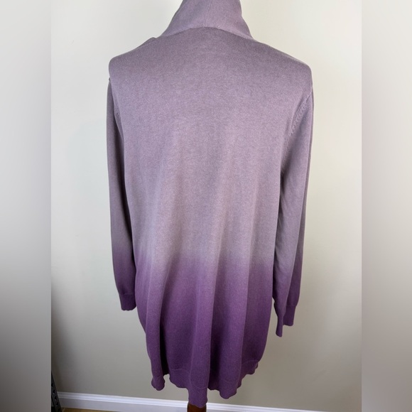 Belle by Kim Gravel ombré cardigan size 1x preowned - Picture 2 of 7